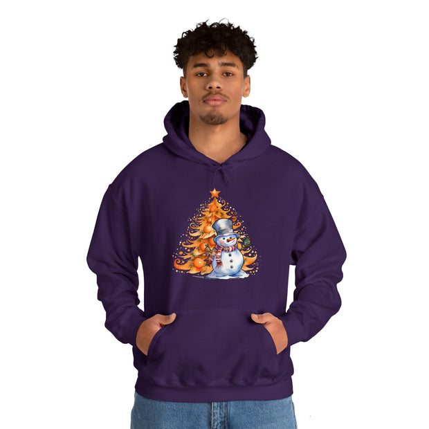 Snowman Unisex Heavy Blend™ Hooded Sweatshirt