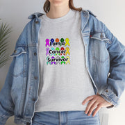 Cancer Survivor Unisex Heavy Cotton Tee