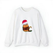 Christmas cat Unisex Heavy Blend™ Crewneck Sweatshirt