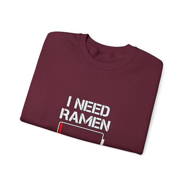 I Need Ramen Unisex Heavy Blend™ Crewneck Sweatshirt