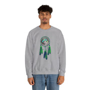 Bear Dream catcher Unisex Heavy Blend™ Crewneck Sweatshirt