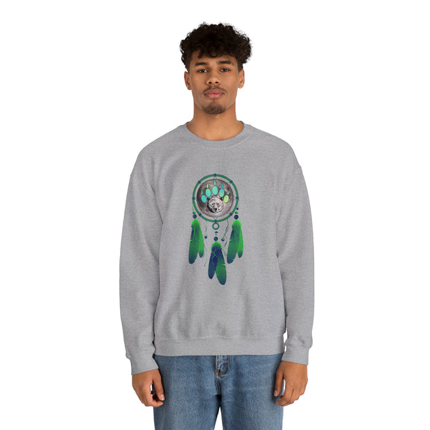 Bear Dream catcher Unisex Heavy Blend™ Crewneck Sweatshirt