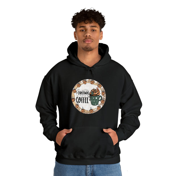 Christmas Coffee Unisex Heavy Blend™ Hooded Sweatshirt