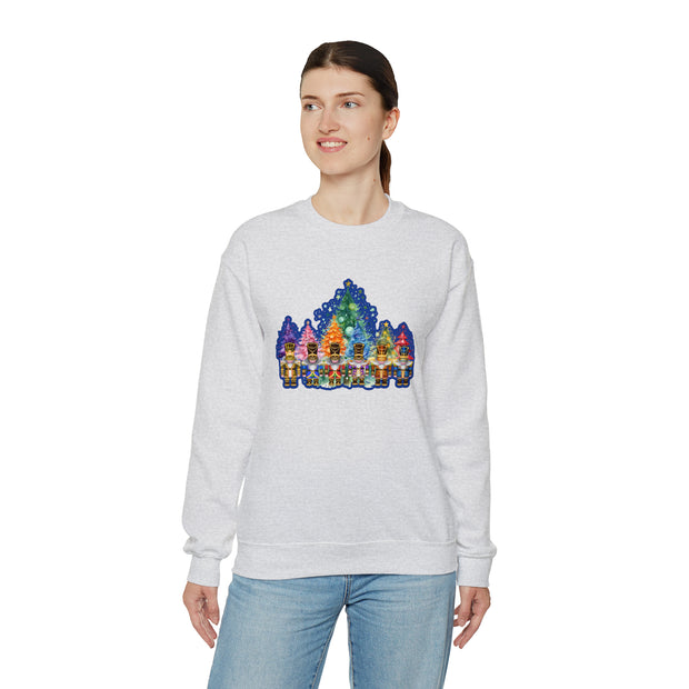 Gnome Nutcracker Unisex Heavy Blend™ Crewneck Sweatshirt