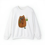 Christmas cat Unisex Heavy Blend™ Crewneck Sweatshirt