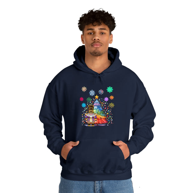 Gnome Nutcracker Unisex Heavy Blend™ Hooded Sweatshirt