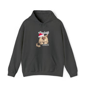 Christmas cat Unisex Heavy Blend™ Hooded Sweatshirt