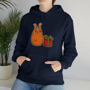 Christmas cat Unisex Heavy Blend™ Hooded Sweatshirt