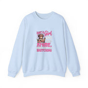Just a Girl Unisex Heavy Blend™ Crewneck Sweatshirt