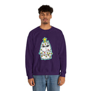 Christmas cat Unisex Heavy Blend™ Crewneck Sweatshirt