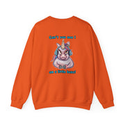 Busy Gaming Unicorn Unisex Heavy Blend™ Crewneck Sweatshirt