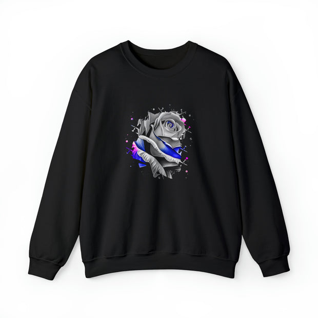 Rose Unisex Heavy Blend™ Crewneck Sweatshirt