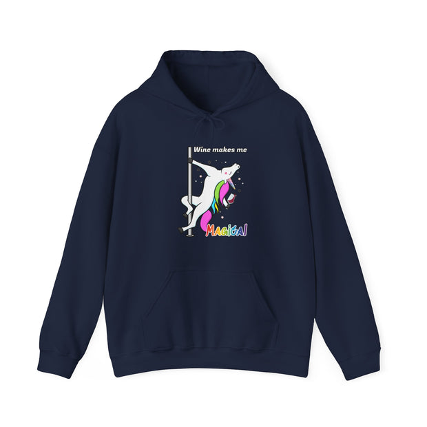 Unicorn Wine Unisex Heavy Blend™ Hooded Sweatshirt