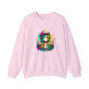 Graffiti Anime Girls Unisex Heavy Blend™ Crewneck Sweatshirt