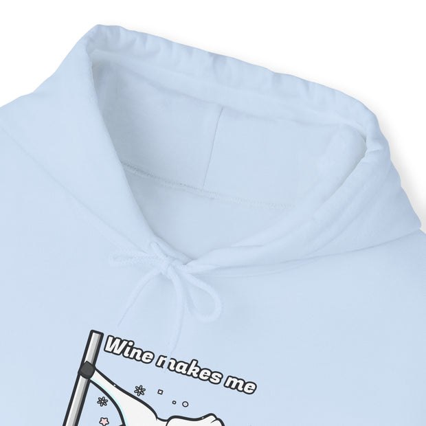 Unicorn Wine Unisex Heavy Blend™ Hooded Sweatshirt