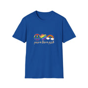 Peace Love and Pride Unisex Softstyle T-Shirt