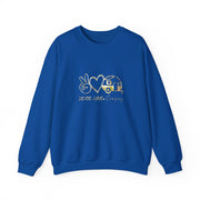 Peace Love Camping Unisex Heavy Blend™ Crewneck Sweatshirt