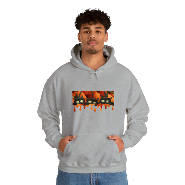 Pumpkin cats Unisex Heavy Blend™ Hooded Sweatshirt