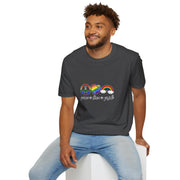 Peace Love and Pride Unisex Softstyle T-Shirt