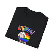 Rainbow Sheep Unisex Softstyle T-Shirt