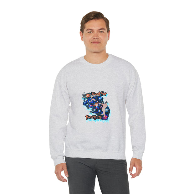 Disc golf Unisex Heavy Blend™ Crewneck Sweatshirt