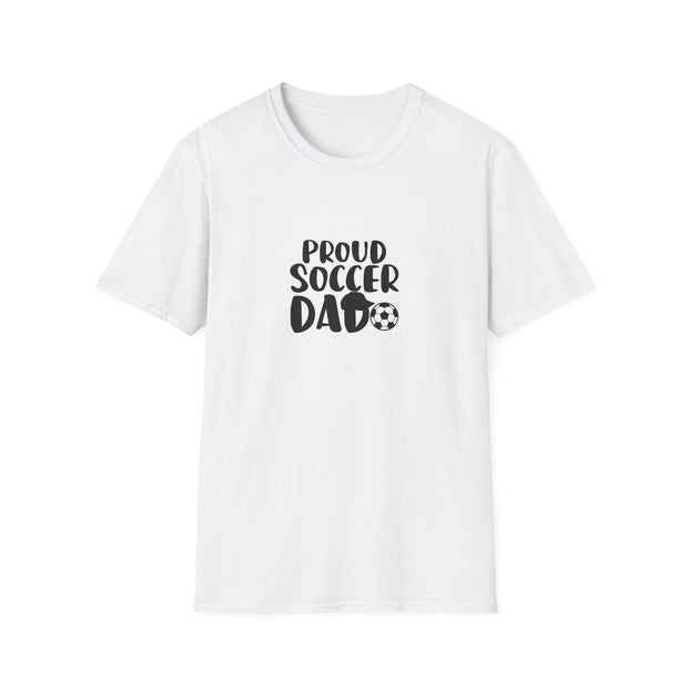 Proud Soccer Dad Unisex Softstyle T-Shirt