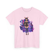 Anime Female Demon Unisex Heavy Cotton Tee