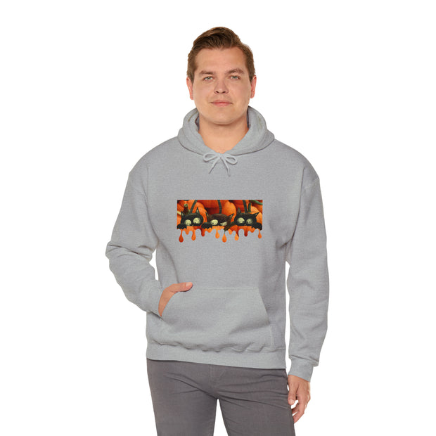 Pumpkin cats Unisex Heavy Blend™ Hooded Sweatshirt