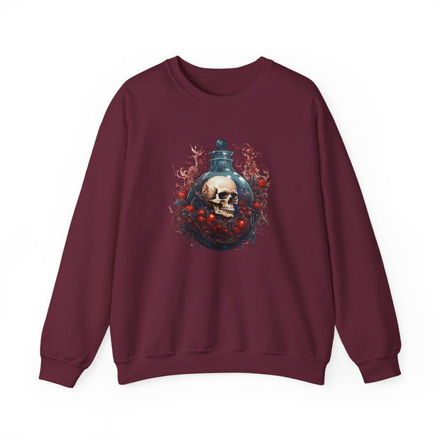 Bottled Skull Unisex Heavy Blend™ Crewneck Sweatshirt
