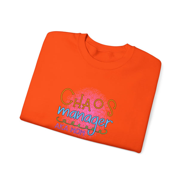 Chaos Manager Unisex Heavy Blend™ Crewneck Sweatshirt