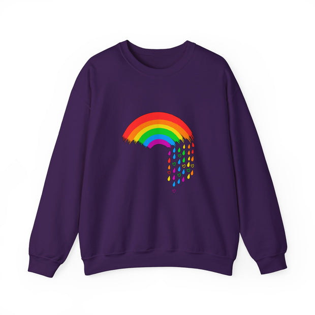 Raining Pride Unisex Heavy Blend™ Crewneck Sweatshirt