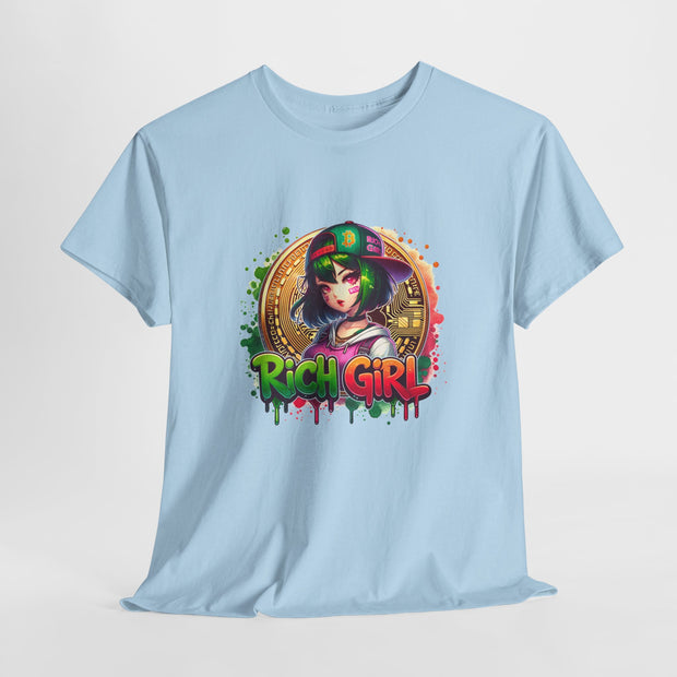 Graffiti Anime Girls Unisex Heavy Cotton Tee