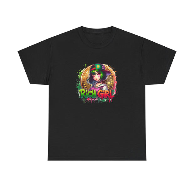 Graffiti Anime Girls Unisex Heavy Cotton Tee