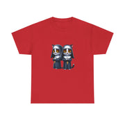 Horror Movie Cats Unisex Heavy Cotton Tee