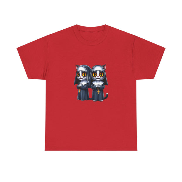 Horror Movie Cats Unisex Heavy Cotton Tee