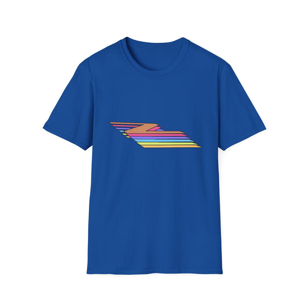 Z Striped Unisex Softstyle T-Shirt