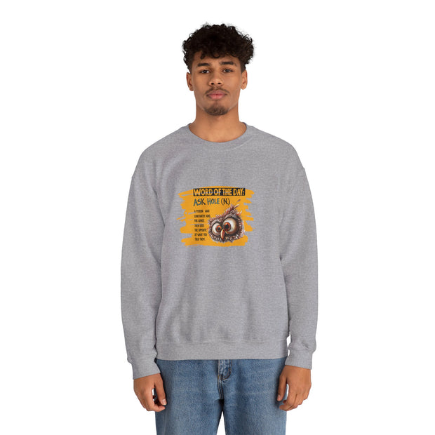 Word of the Day Unisex Heavy Blend™ Crewneck Sweatshirt
