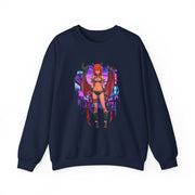 Anime Female Demon Unisex Heavy Blend™ Crewneck Sweatshirt