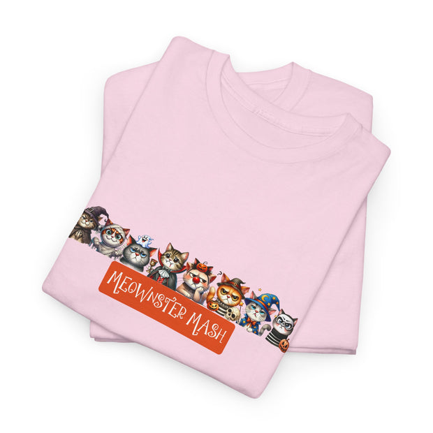 Meownster Mash Unisex Heavy Cotton Tee