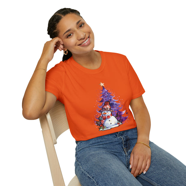 Snowman Unisex Softstyle T-Shirt