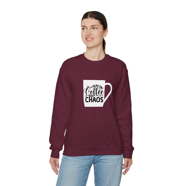 Coffee and Chaos Unisex Heavy Blend™ Crewneck Sweatshirt