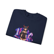 Anime Female Demon Unisex Heavy Blend™ Crewneck Sweatshirt