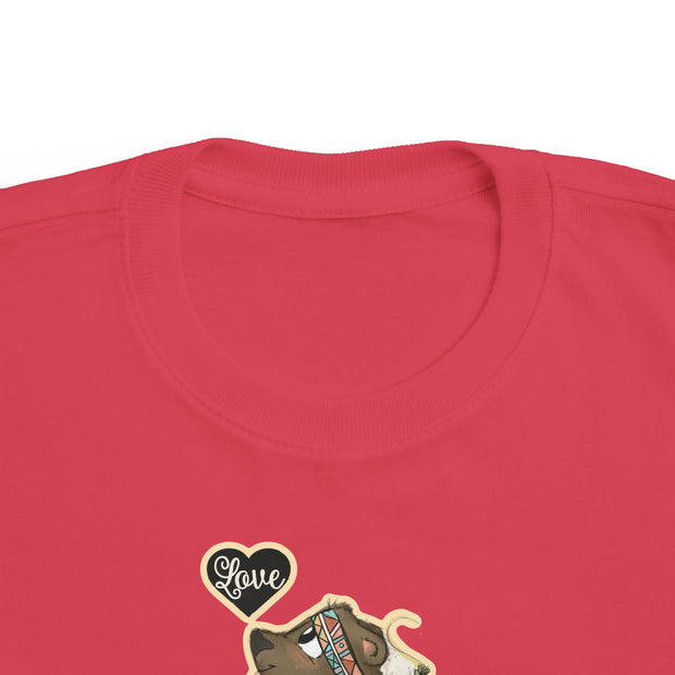 Love baby bear Toddler's Fine Jersey Tee