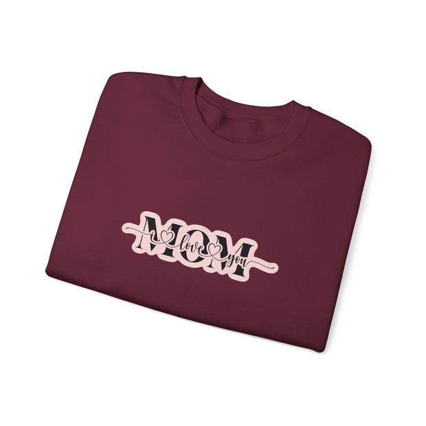 I Love You Mom Unisex Heavy Blend™ Crewneck Sweatshirt