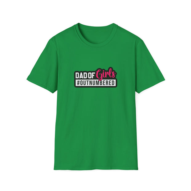 Dad of Girls Unisex Softstyle T-Shirt