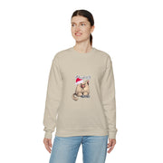 Christmas cat Unisex Heavy Blend™ Crewneck Sweatshirt