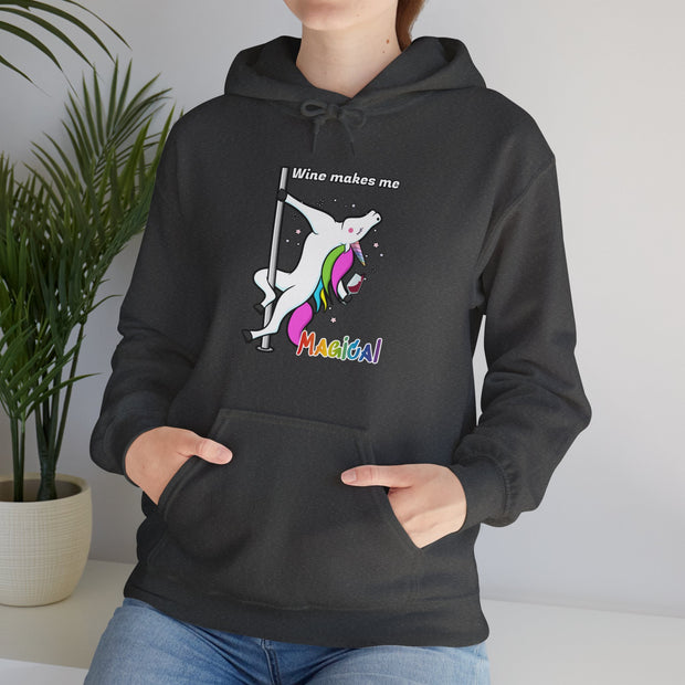 Unicorn Wine Unisex Heavy Blend™ Hooded Sweatshirt