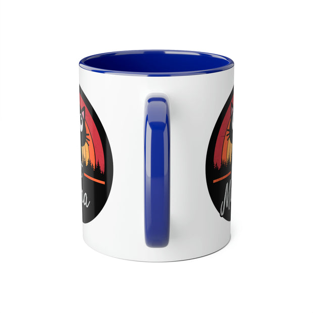 Cat Mama Accent Mugs, 11oz