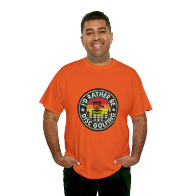 Disc Golf Unisex Heavy Cotton Tee