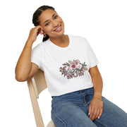Mom Flowers Unisex Softstyle T-Shirt